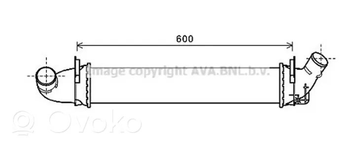 Dacia Logan I Starpdzesētāja radiators 6001548727