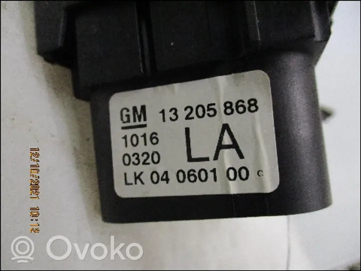 Opel Zafira B Interrupteur d’éclairage 93185584