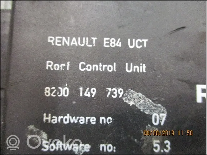 Renault Megane II Avattavan katon hydraulipumppu 7701058204