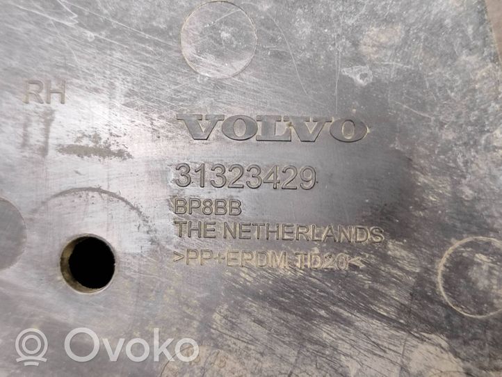 Volvo S60 Priekšpusē bampera turētājs 31323429