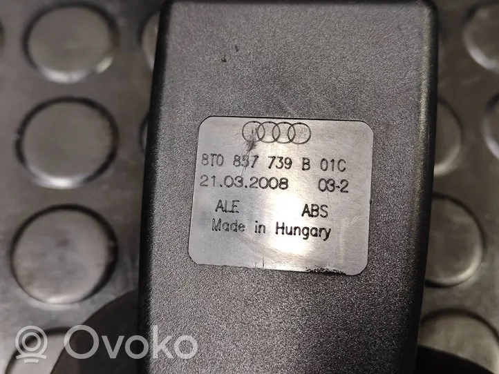 Audi A5 8T 8F Boucle de ceinture de sécurité arrière 8T0857739B