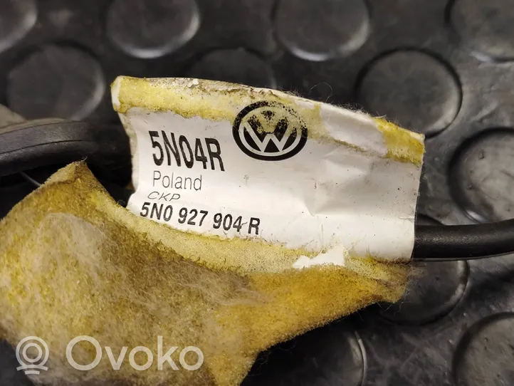Volkswagen Tiguan Przewód tylnego czujnika ABS 5N0927904R