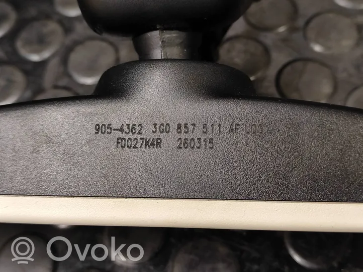 Volkswagen PASSAT B8 Atpakaļskata spogulis (salonā) 3G0857511AF