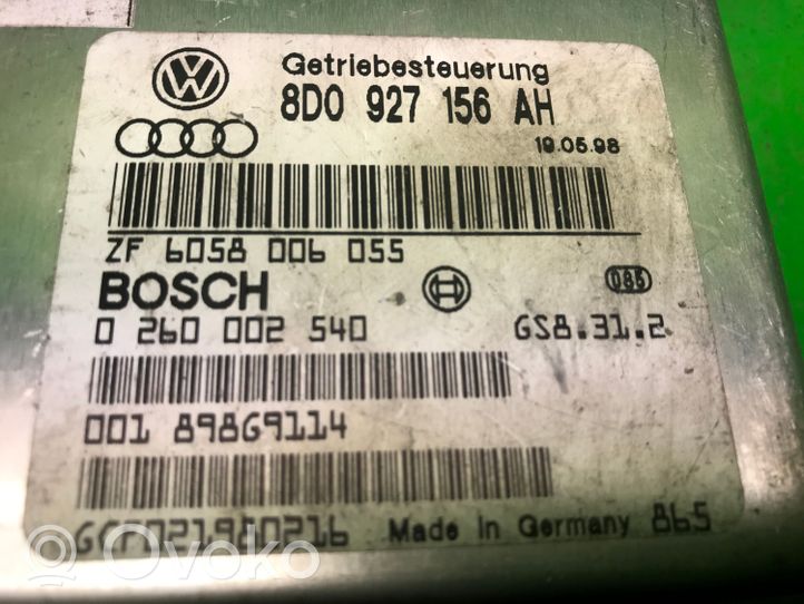 Audi A4 S4 B5 8D Centralina/modulo motore ECU 8D0927156AH