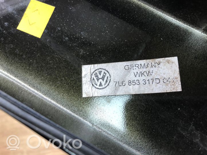 Volkswagen Touareg I Moulure de vitre de la porte avant 7L6853317D