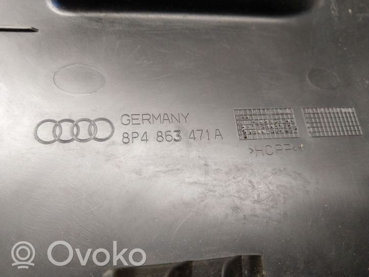 Audi A3 S3 A3 Sportback 8P Osłona pasa bagażnika 8P4863471A