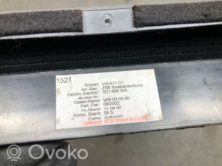 Volkswagen Phaeton Ohjauspyörän pylvään verhoilu 3D1858345