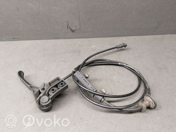 Volkswagen PASSAT B5.5 Cavo di rilascio vano motore/cofano 3B1823531D