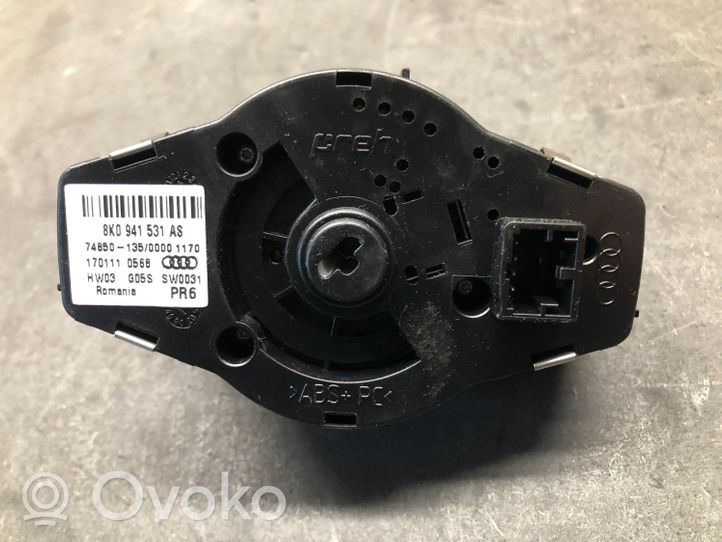 Audi A5 8T 8F Interruptor de luz 8K0941531AS