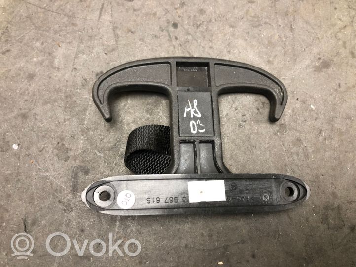 Audi A8 S8 D3 4E Fissaggio gancio/anello 6Y5867615