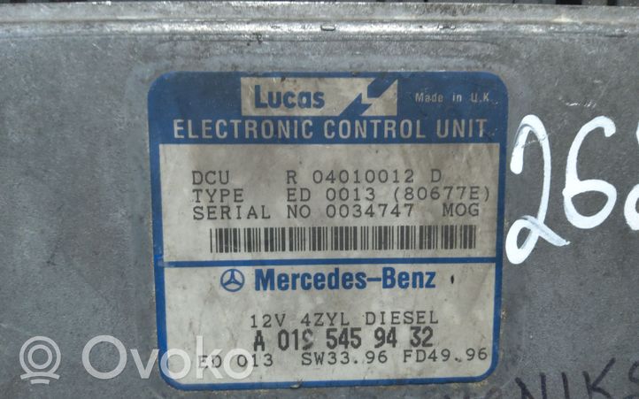 Mercedes-Benz E W211 Galios (ECU) modulis A0195459432