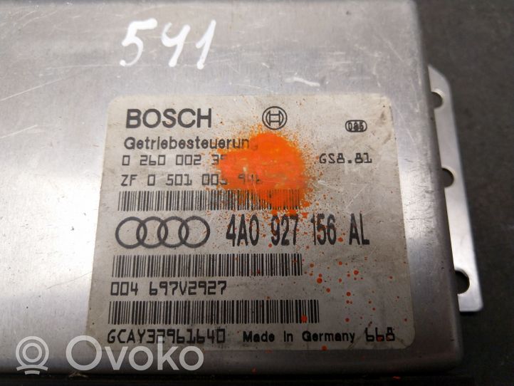 Audi A6 S6 C4 4A Centralina/modulo scatola del cambio 4A0927156AL