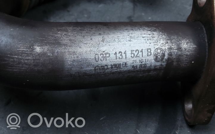 Skoda Octavia Mk2 (1Z) Supporto della valvola di raffreddamento EGR 03P131521B