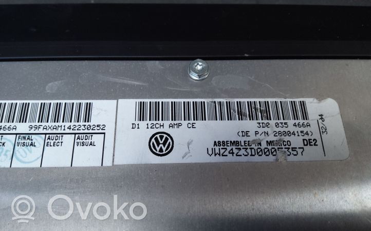 Volkswagen Phaeton Sound amplifier 3D0035466A