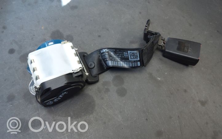 Volkswagen PASSAT B7 Pas bezpieczeństwa fotela tylnego środkowego 3C0857807Q