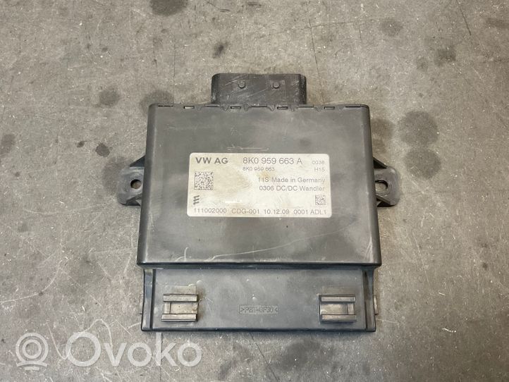 Audi A4 S4 B7 8E 8H Centralina di gestione alimentazione 8K0959663A