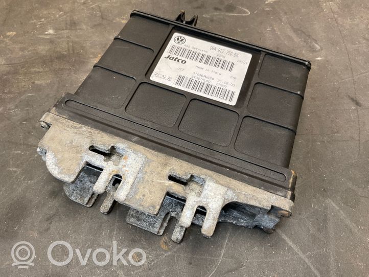 Volkswagen Golf IV Transmission gearbox valve body 09A927750BK