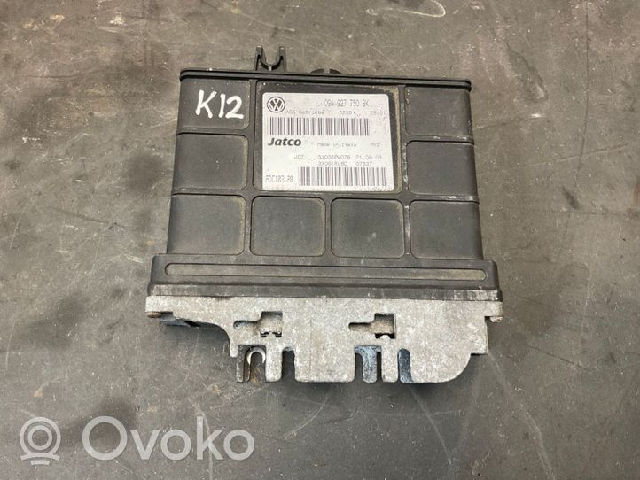 Volkswagen Golf IV Transmission gearbox valve body 09A927750BK