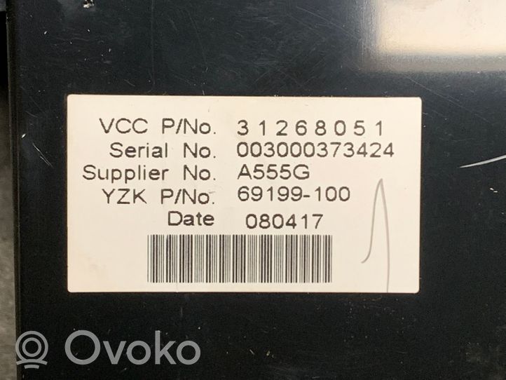 Volvo V50 Monitor / wyświetlacz / ekran 31268051