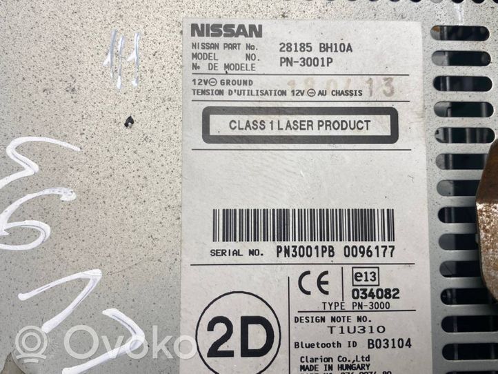 Nissan Note (E11) Panel / Radioodtwarzacz CD/DVD/GPS 28185BH10A