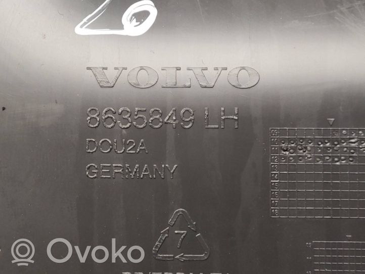 Volvo S60 Revestimiento de puerta delantera 8635849