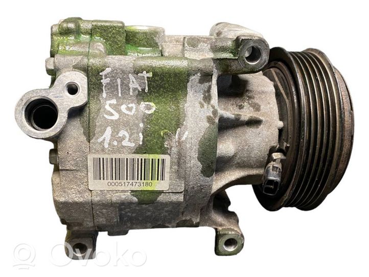 Fiat 500 Ilmastointilaitteen kompressorin pumppu (A/C) 51747318