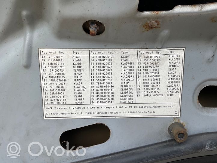 Opel Antara Pokrywa przednia / Maska silnika 96433237