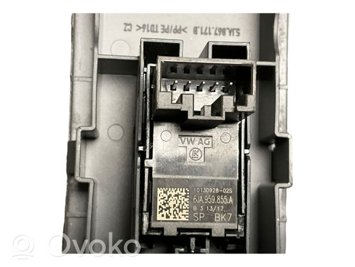 Seat Toledo IV (NH) Interrupteur commade lève-vitre 6JA959855A