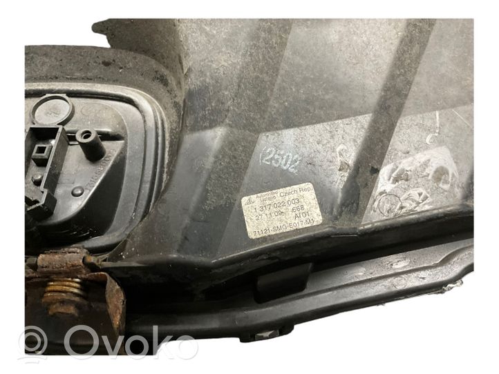Honda Civic Maskownica / Grill / Atrapa górna chłodnicy 71120SMGE017M1