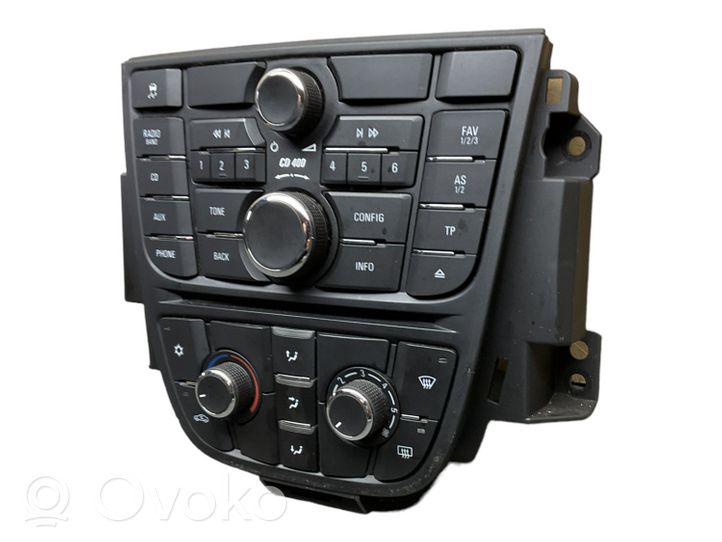 Opel Astra J Controllo multimediale autoradio 13346050