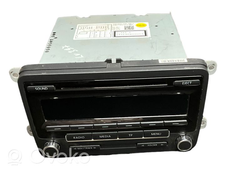 Volkswagen Polo V 6R Panel / Radioodtwarzacz CD/DVD/GPS 5M0035186J