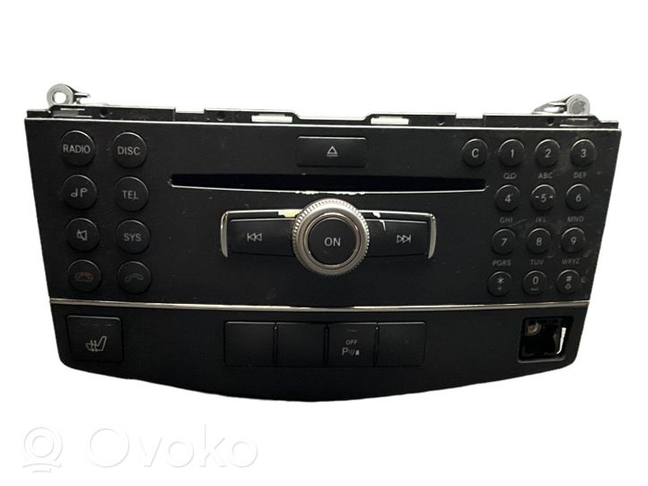 Mercedes-Benz C W204 Unità principale autoradio/CD/DVD/GPS A2048700196