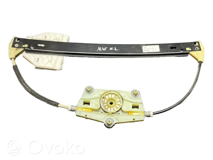 Audi A6 S6 C6 4F Mechanizm podnoszenia szyby tylnej bez silnika 4F0839461B