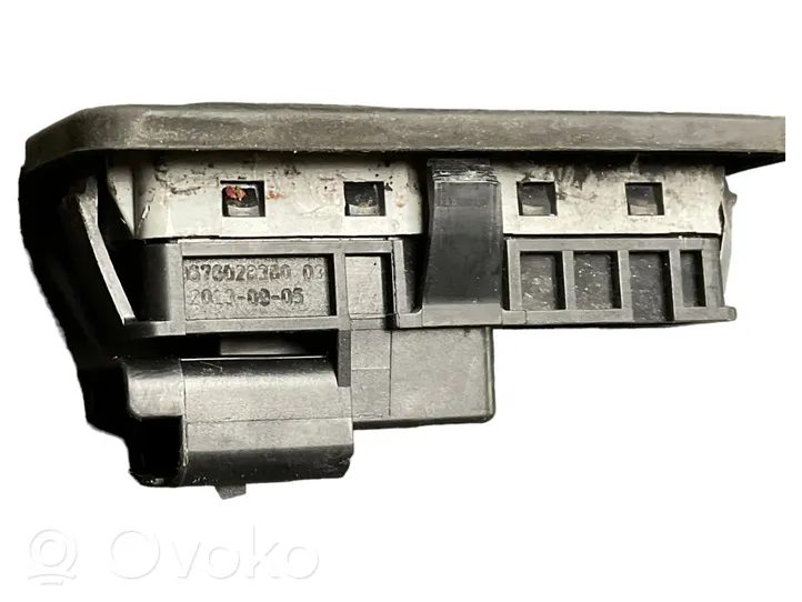 Citroen C4 II Uchwyt / Rączka zewnętrzna otwierania klapy tylnej / bagażnika 9676028380