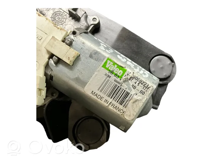 Citroen C3 Rear window wiper motor 9683238880