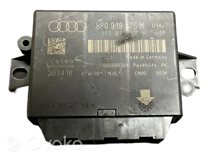 Audi A4 S4 B8 8K Unité de commande, module PDC aide au stationnement 8P0919475M