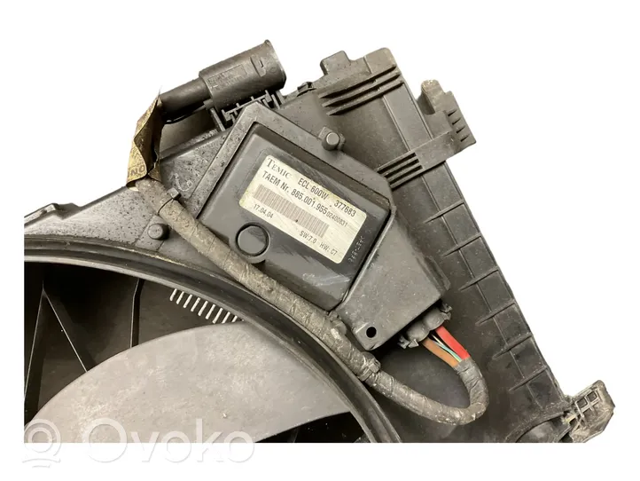 Mercedes-Benz C W203 Ventilatore di raffreddamento elettrico del radiatore A2035000293