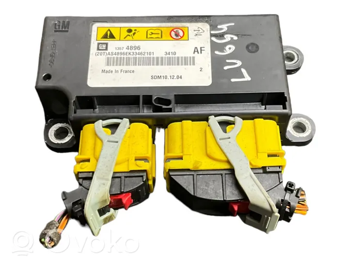 Opel Astra J Airbag control unit/module 13574896