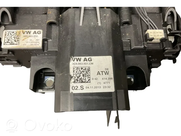 Volkswagen PASSAT B7 Wiper turn signal indicator stalk/switch 5K0953569AR
