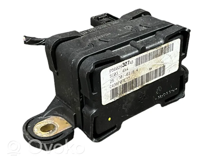 Jeep Cherokee ESP acceleration yaw rate sensor P56029327AB