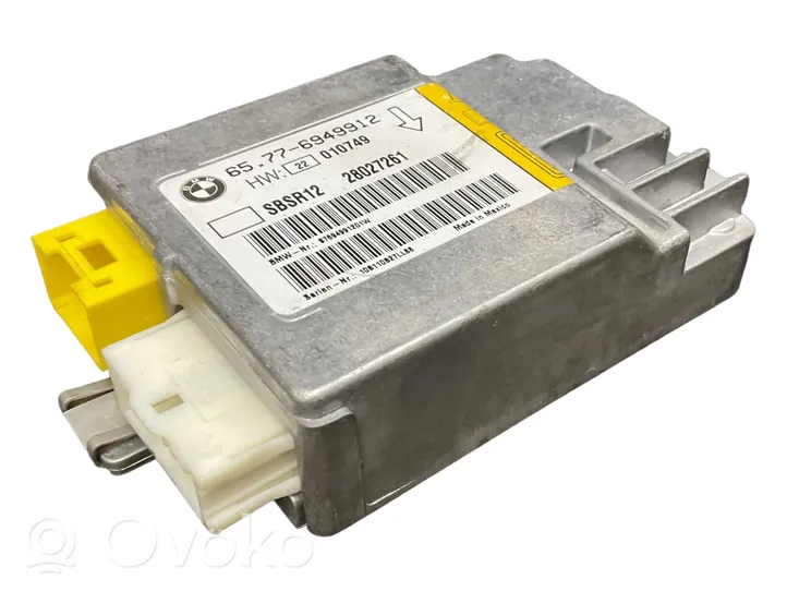 BMW 7 E65 E66 Module de contrôle airbag 65776949912