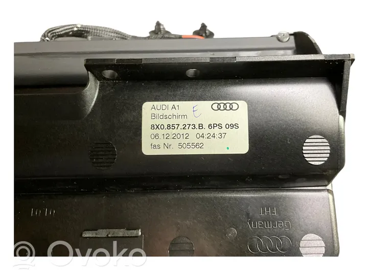 Audi A1 Monitor / wyświetlacz / ekran 8X0857273B