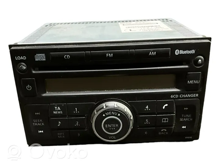 Nissan Qashqai Radio/CD/DVD/GPS-pääyksikkö 28185JD40A
