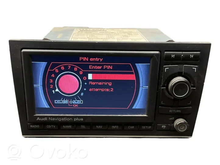 Audi A4 S4 B6 8E 8H Radio/CD/DVD/GPS-pääyksikkö 8E0035192R