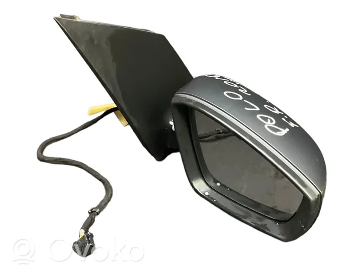 Volkswagen Polo V 6R Front door electric wing mirror 6R0857934