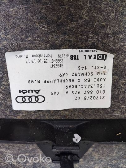 Audi A5 8T 8F Takaluukun alaosan verhoilusarja 8T0867975A