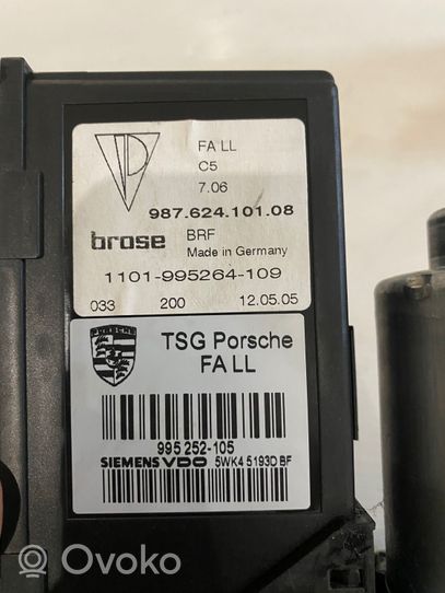 Porsche Boxster 987 Priekšpusē elektriskais loga pacelšanas mehānisms bez motoriņa 98762410108