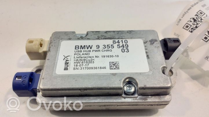 BMW 3 GT F34 USB interface control unit module 9355549