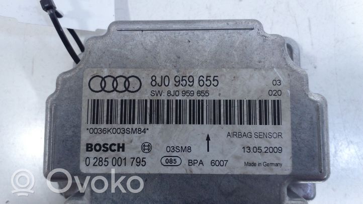 Audi TT TTS Mk2 Turvatyynyn ohjainlaite/moduuli 8J0959655