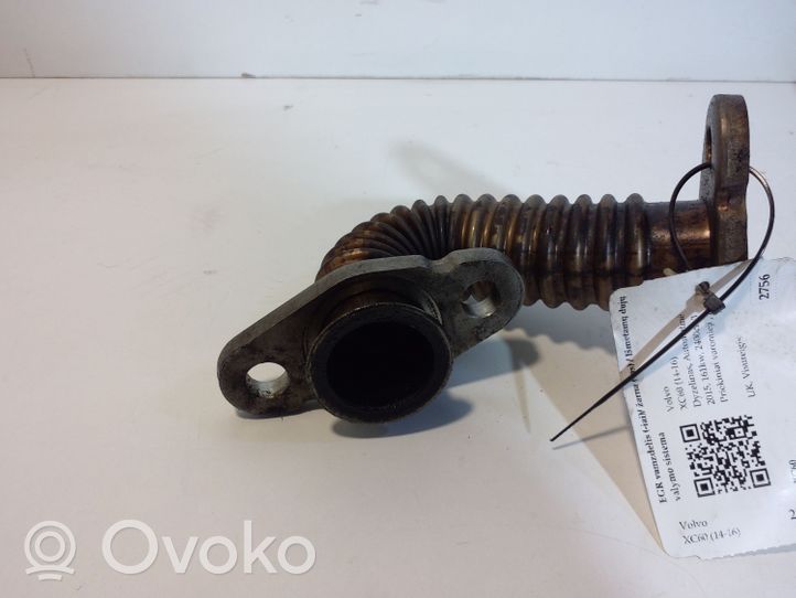 Volvo XC60 Linea/tubo flessibile della valvola EGR 31338533